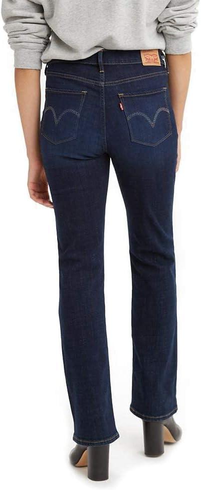 imageLevis Womens Classic Bootcut JeansCobalt Distress Dark Indigo