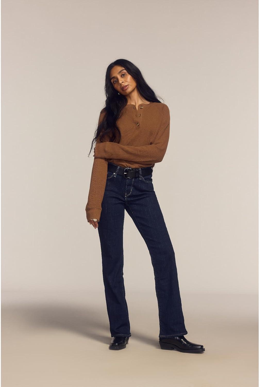 imageLevis Womens Classic Bootcut JeansIsland Rinse Dark Indigo