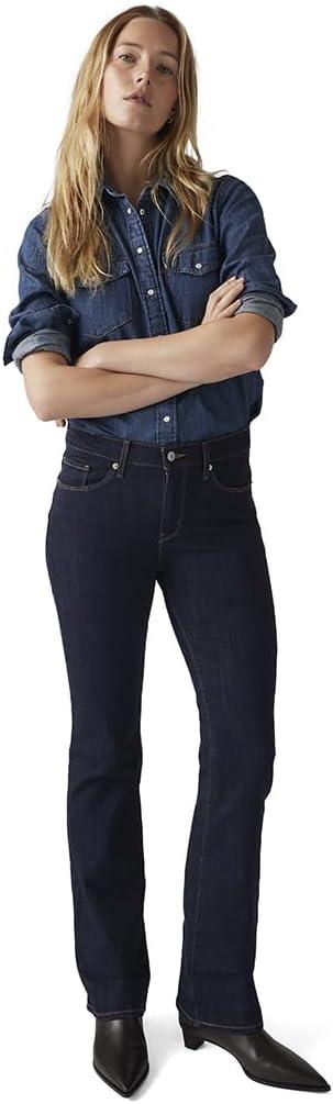 imageLevis Womens Classic Bootcut JeansIsland Rinse Dark Indigo