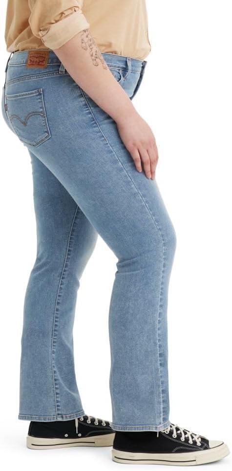 imageLevis Womens Classic Bootcut JeansNew Rare Form No Knee Destructed