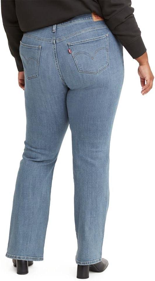 imageLevis Womens Classic Bootcut JeansSlate Ideal Clean Hem Dark Indigo