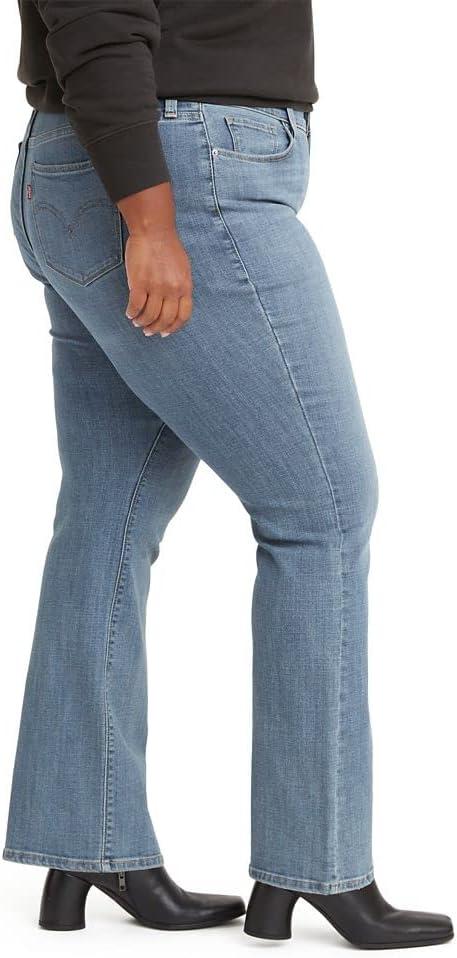 imageLevis Womens Classic Bootcut JeansSlate Ideal Clean Hem Dark Indigo
