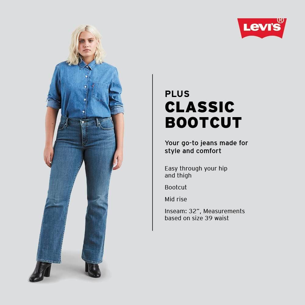 imageLevis Womens Classic Bootcut JeansSoft Black 2