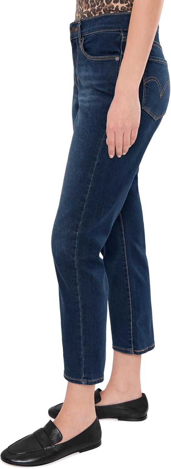 imageLevis Womens Classic Straight Ankle JeansNew Second Guess Stretch