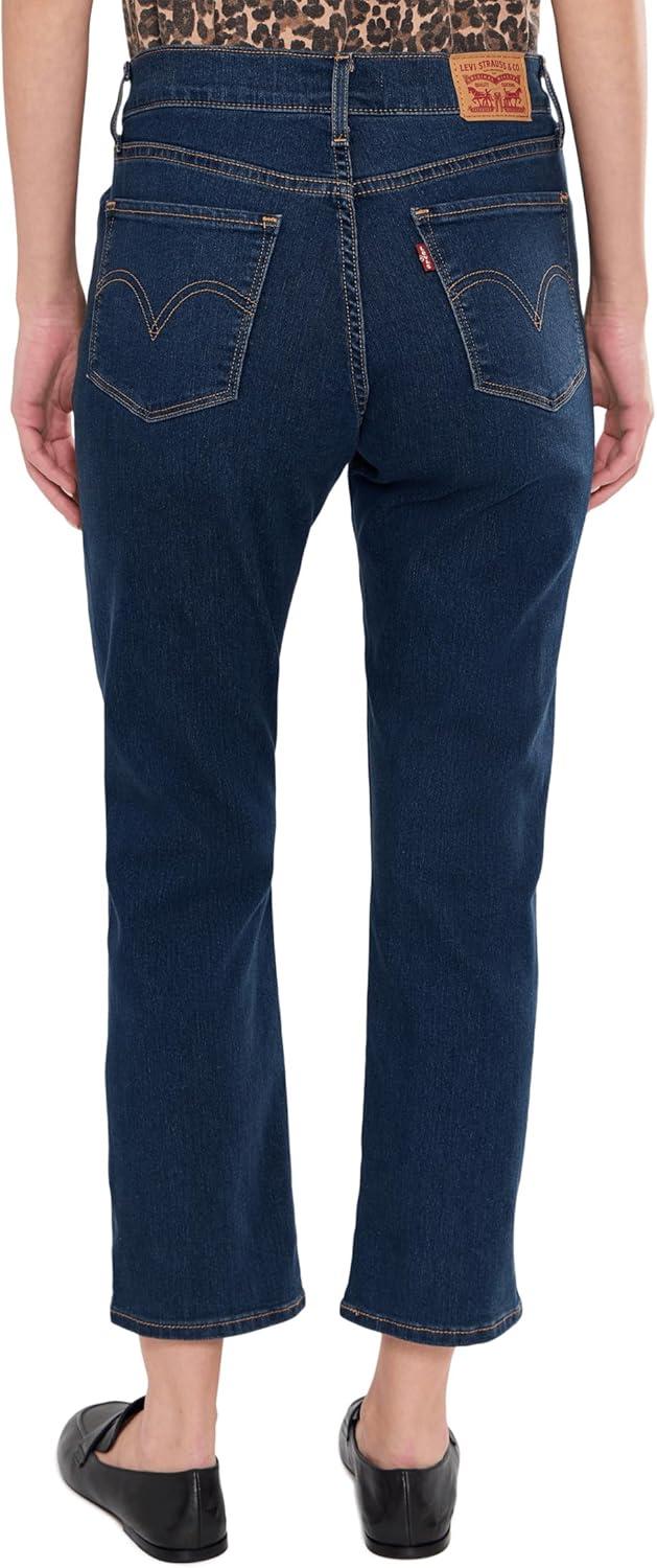 imageLevis Womens Classic Straight Ankle JeansNew Second Guess Stretch