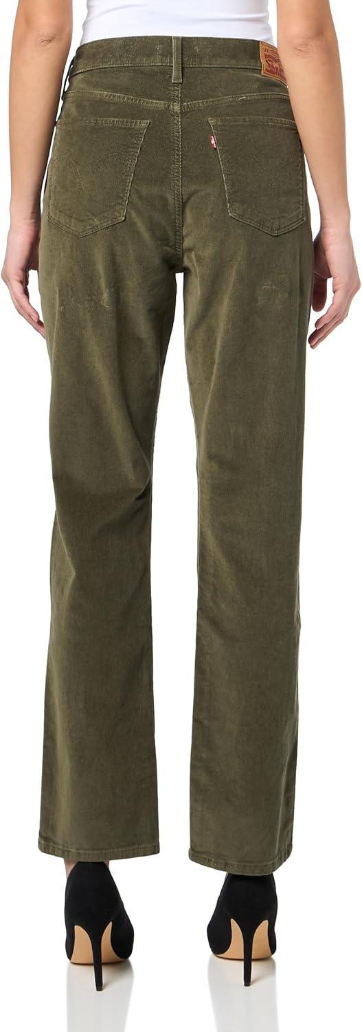 imageLevis Womens Classic Straight Jeans Also Available in PlusIvy Green Corduroy Stretch