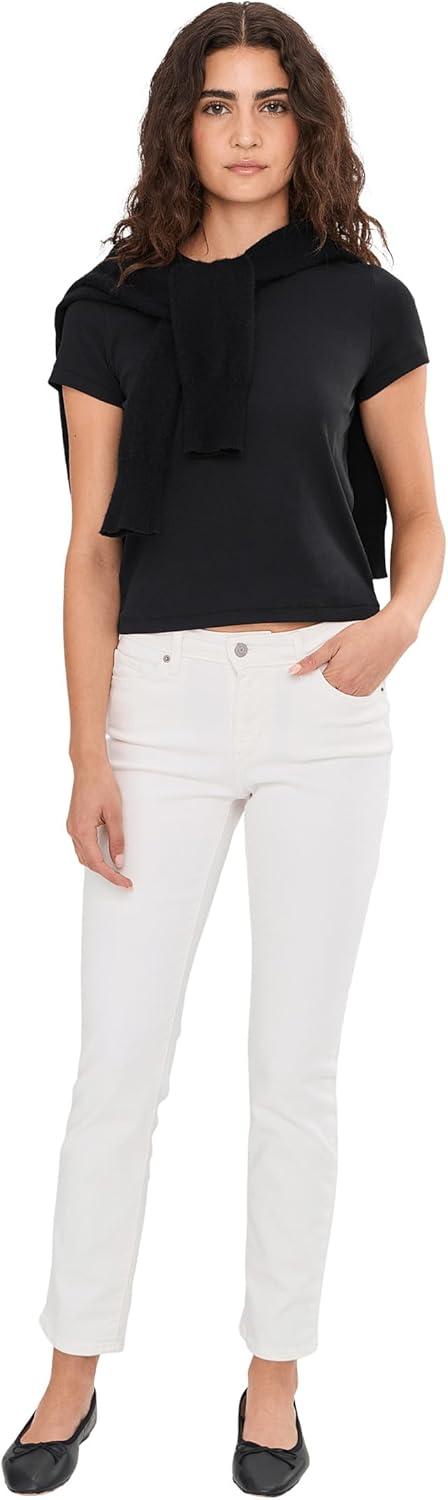 imageLevis Womens Classic Straight Jeans Also Available in PlusNew Simply White