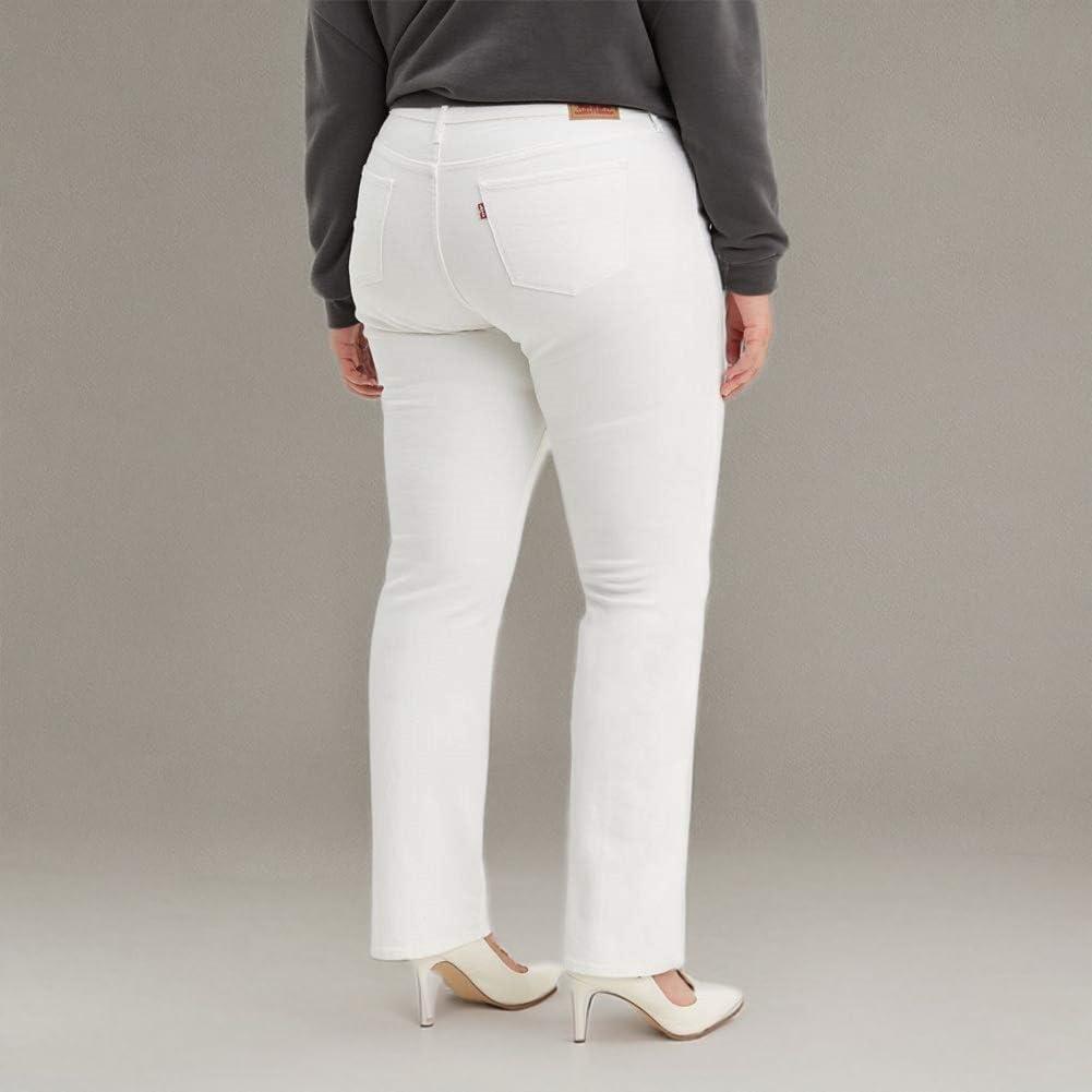 imageLevis Womens Classic Straight Jeans Also Available in PlusNew Simply White