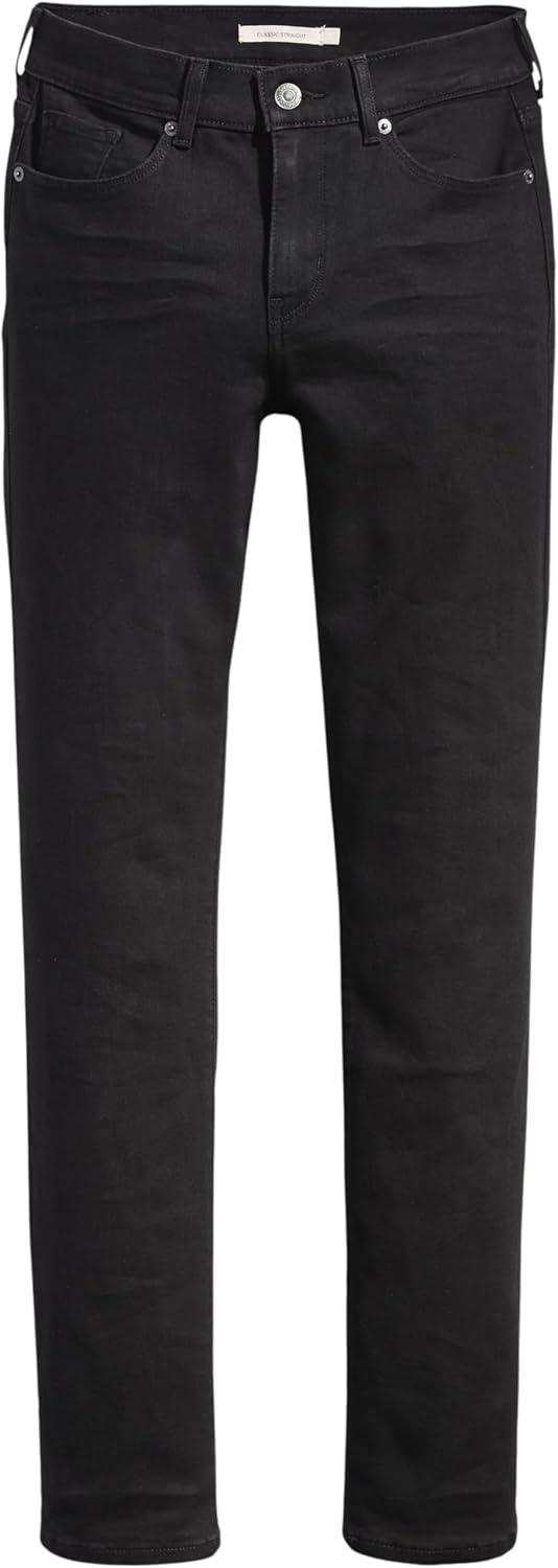 imageLevis Womens Classic Straight Jeans Also Available in PlusNew Soft Black