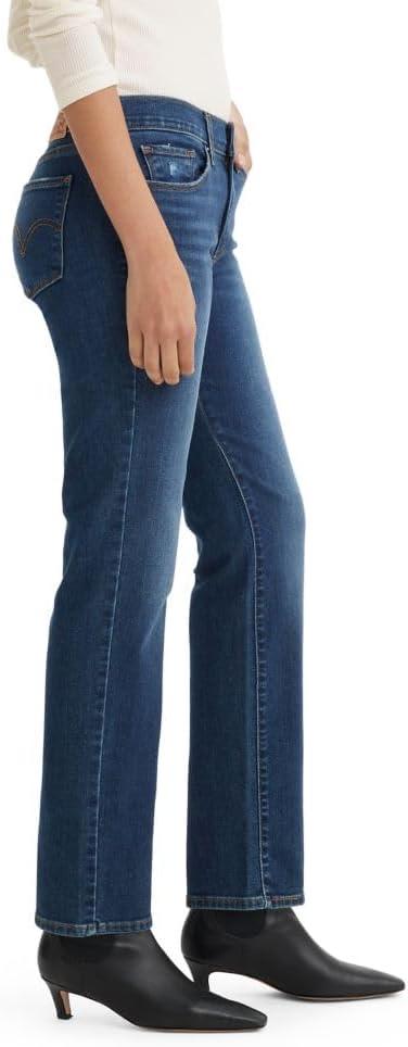 imageLevis Womens Classic Straight Jeans Also Available in PlusNew the Best Seller Clean Hem