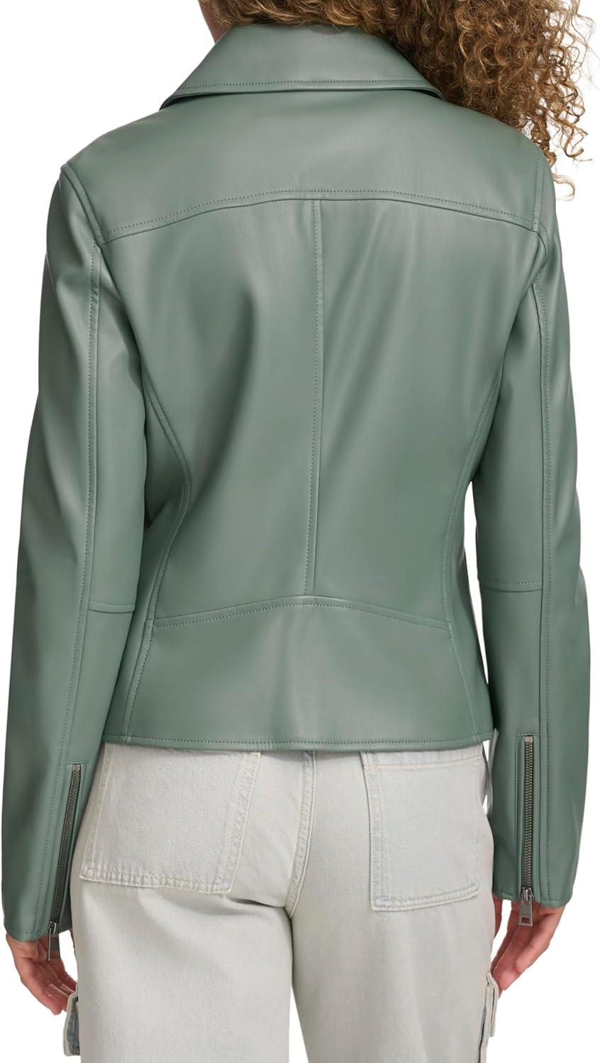 imageLevis Womens Laydown Collar Racer JacketDark Forest