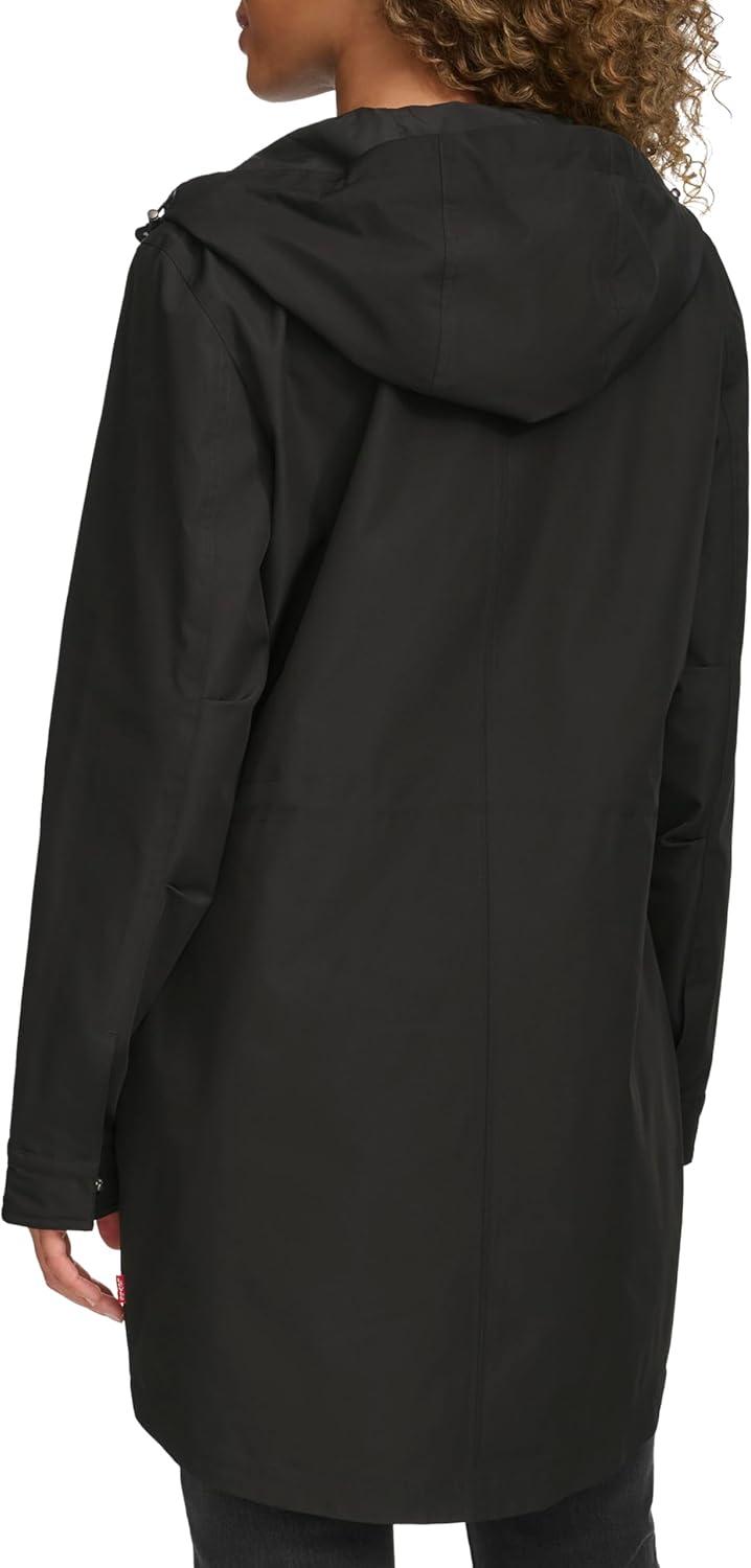 imageLevis Womens Lightweight Tech Fishtail ParkaBlack