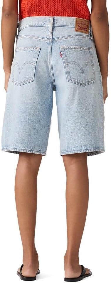 imageLevis Womens Middy JortNew Abraided Art Nonstretch