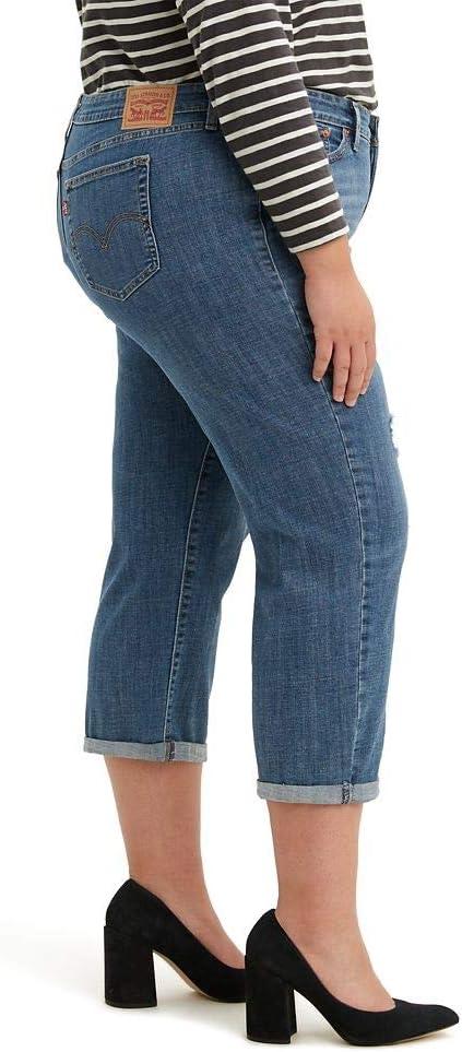 imageLevis Womens New Boyfriend JeansHawaii Blue Waterless