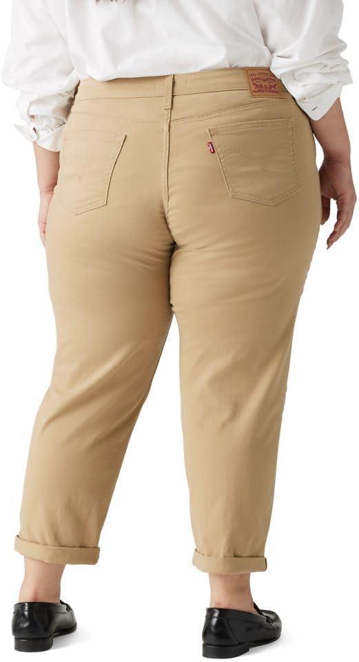 imageLevis Womens New Boyfriend JeansKhaki Twill