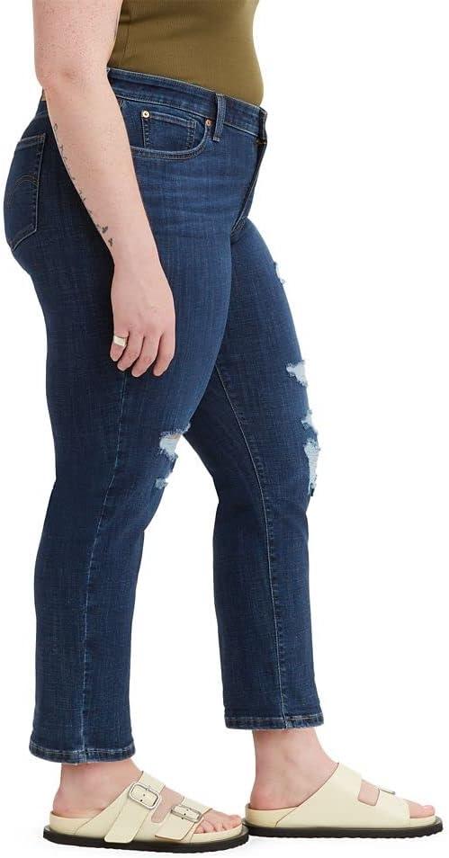 imageLevis Womens New Boyfriend JeansLapis Breakdown Dark Indigo