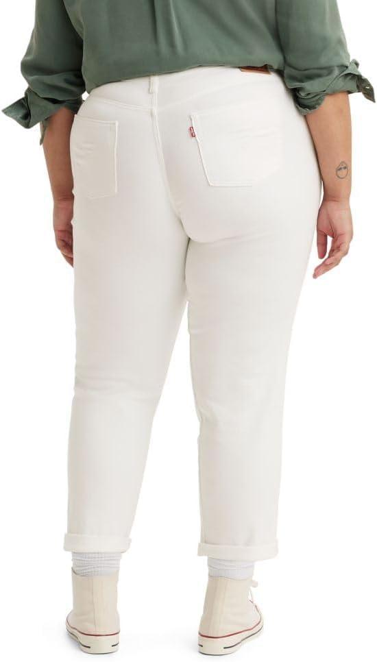 imageLevis Womens New Boyfriend JeansNew Simply White