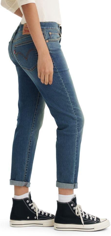 imageLevis Womens New Boyfriend JeansNew Working Late
