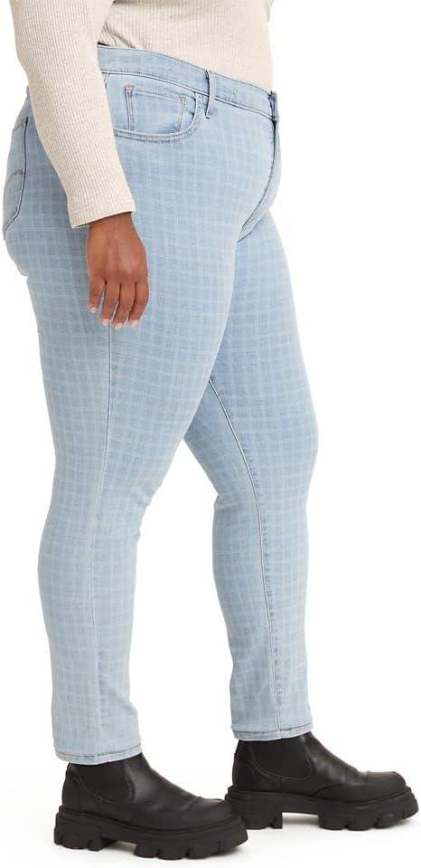 imageLevis Womens Plus Size 721 High Rise Skinny JeansLapis Spree Light Indigo