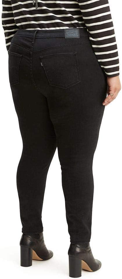 imageLevis Womens Plus Size 721 High Rise Skinny JeansNew Black Peony