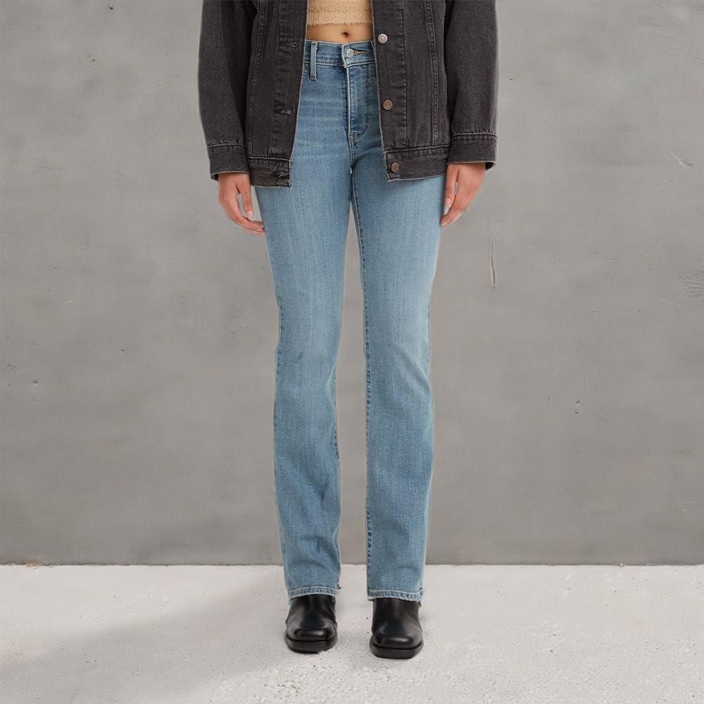 imageLevis Womens PlusSize 315 Shaping Bootcut JeanSlate Ideal Clean Hem