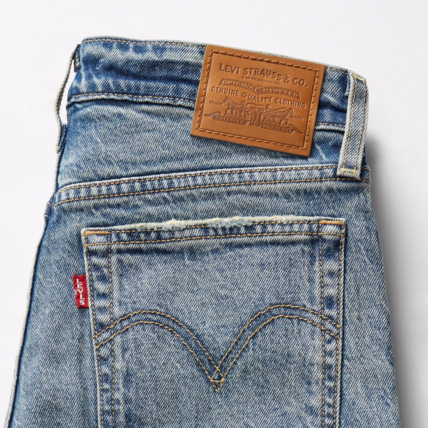 imageLevis Womens Premium 501 SkinnyCabo Rise Black