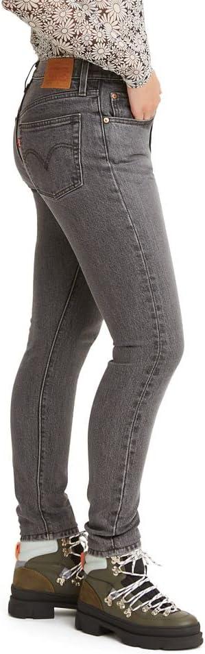 imageLevis Womens Premium 501 SkinnyCabo Rise Black