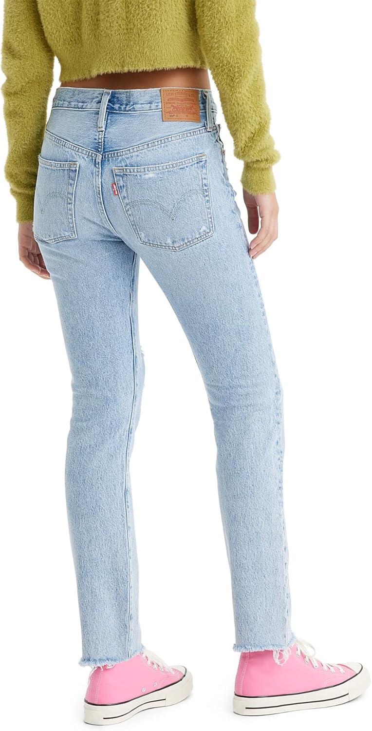 imageLevis Womens Premium 501 SkinnyRock This Way