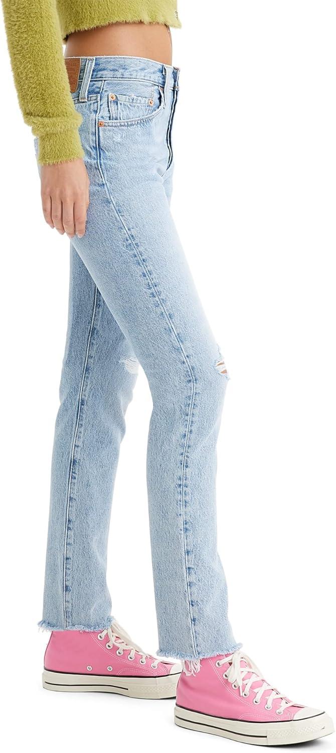 imageLevis Womens Premium 501 SkinnyRock This Way