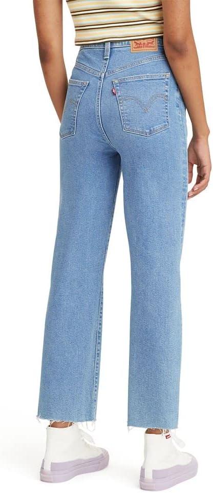 imageLevis Womens Ribcage Straight Ankle JeansFall Trip Medium Indigo