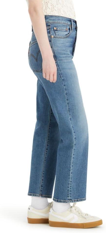 imageLevis Womens Ribcage Straight Ankle JeansNew Blue