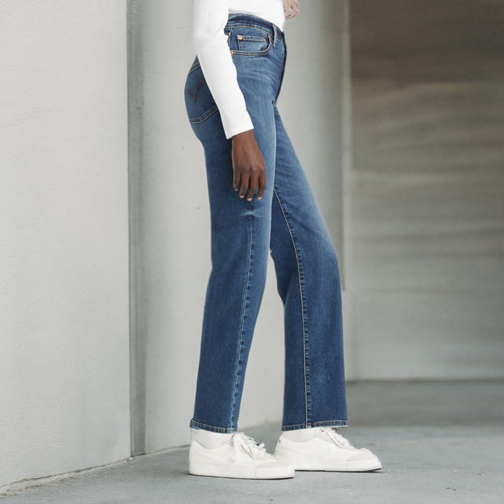 imageLevis Womens Ribcage Straight Ankle JeansNew Dial Up the Music