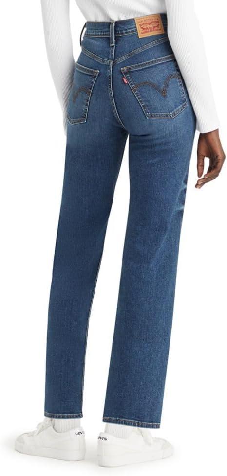 imageLevis Womens Ribcage Straight Ankle JeansNew Dial Up the Music