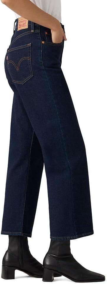 imageLevis Womens Ribcage Straight Ankle JeansNew Whoa What Stretch