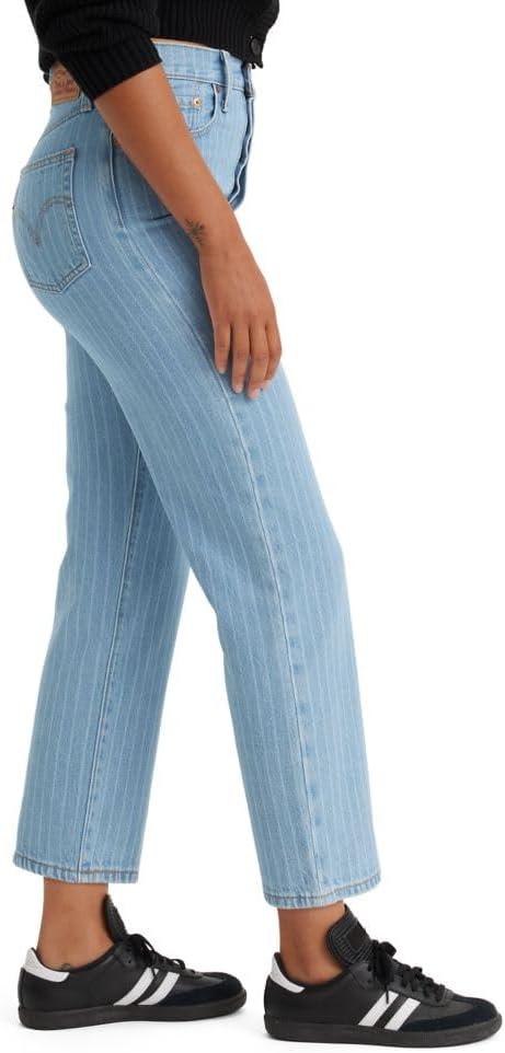 imageLevis Womens Ribcage Straight Ankle JeansNew the Stripe is Right