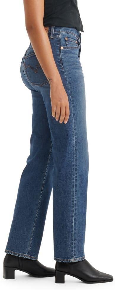 imageLevis Womens Ribcage Straight Full Length JeansThe Last Straw Stretch