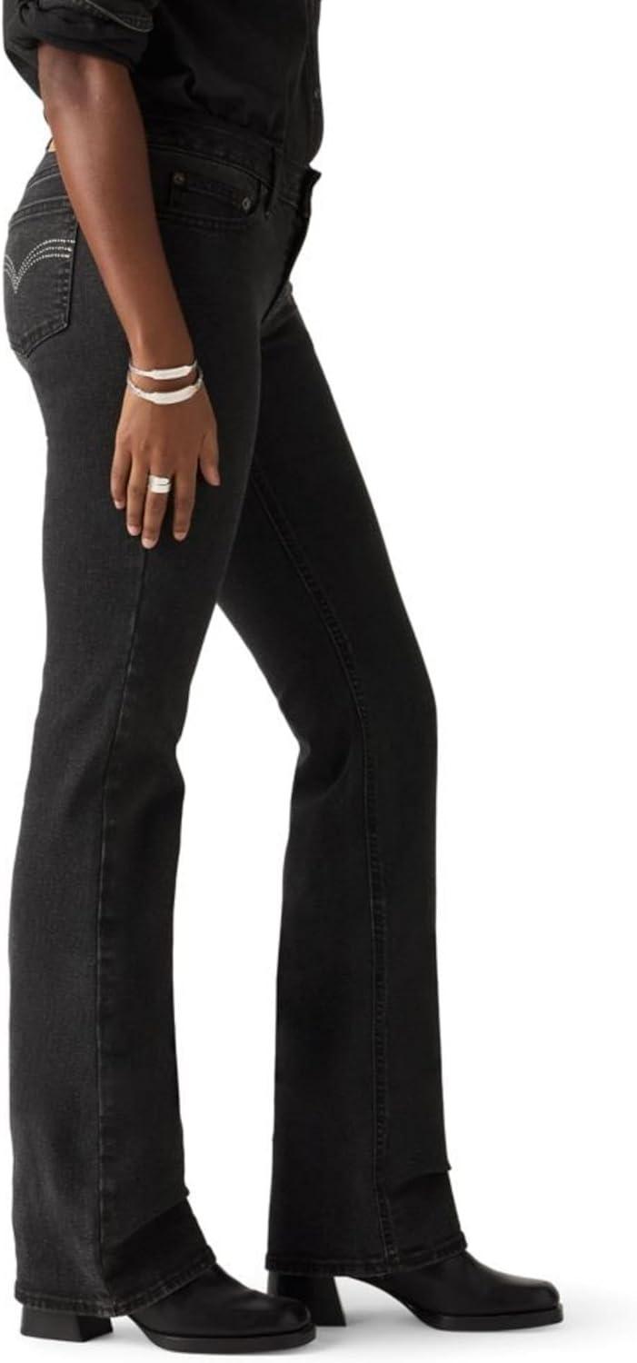 imageLevis Womens Superlow Boot JeansFirst Or Last Bling Stretch