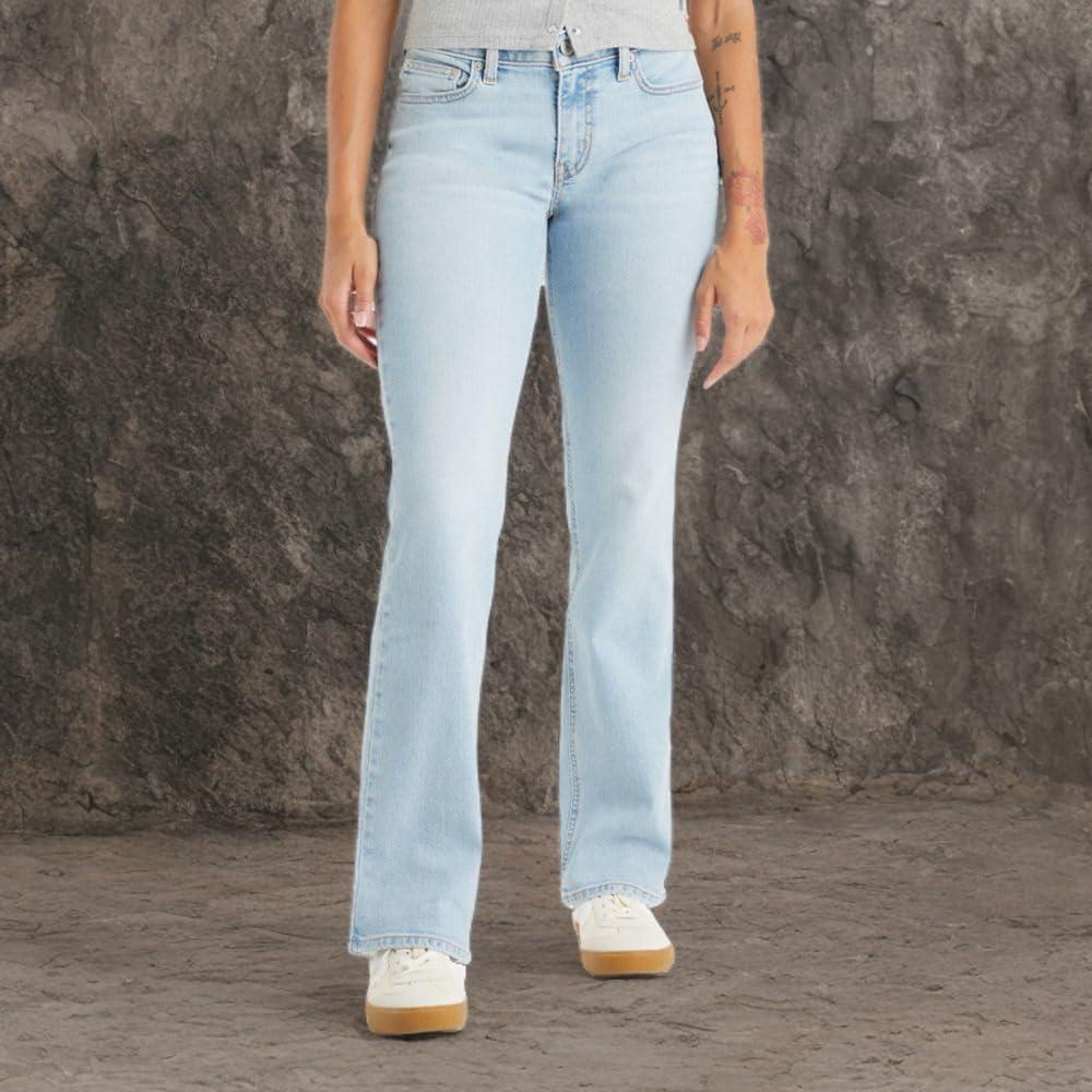 imageLevis Womens Superlow Boot JeansNew Blue