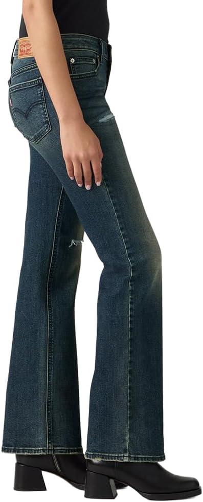 imageLevis Womens Superlow Boot JeansNew Here and There Stretch