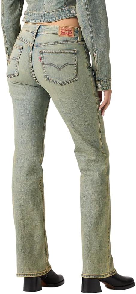 imageLevis Womens Superlow Boot JeansNew Miners Business Stretch