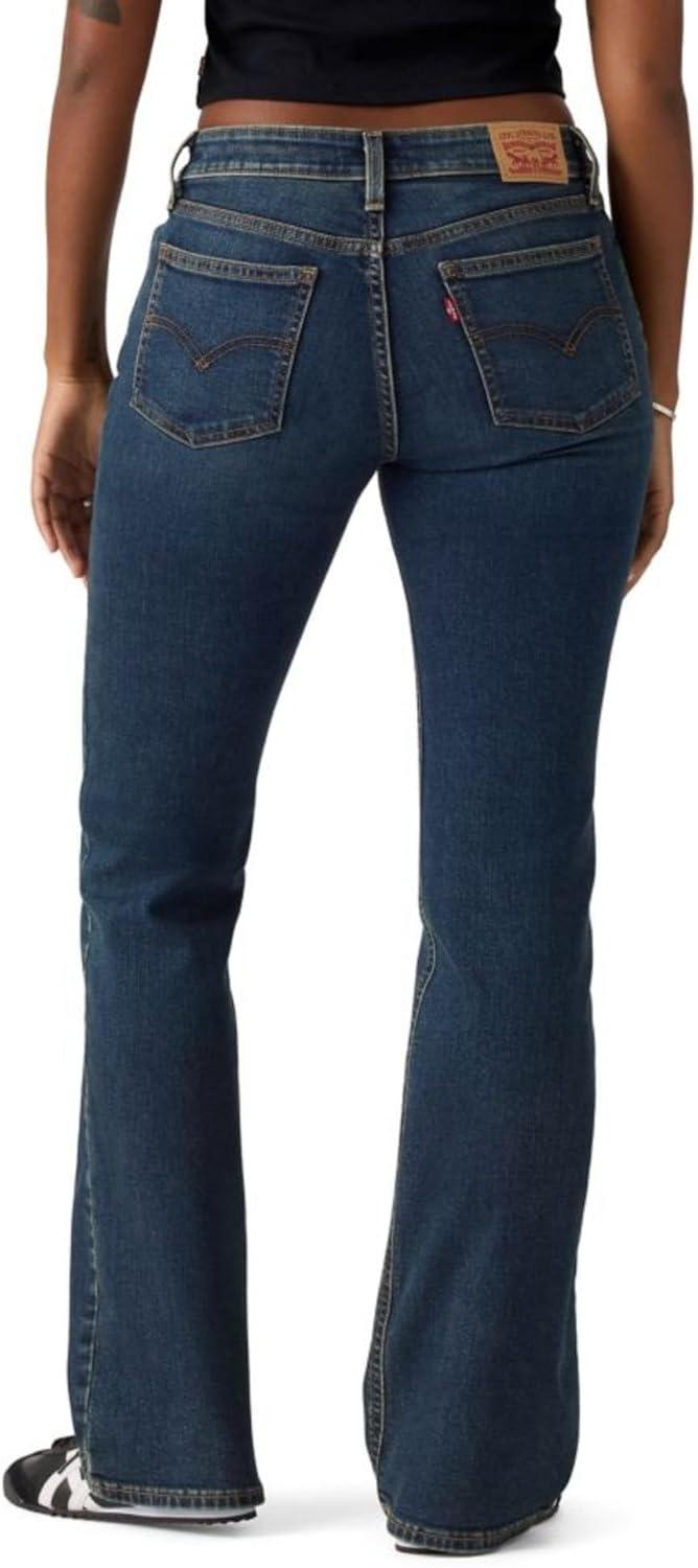 imageLevis Womens Superlow Boot JeansSweep Down Stretch