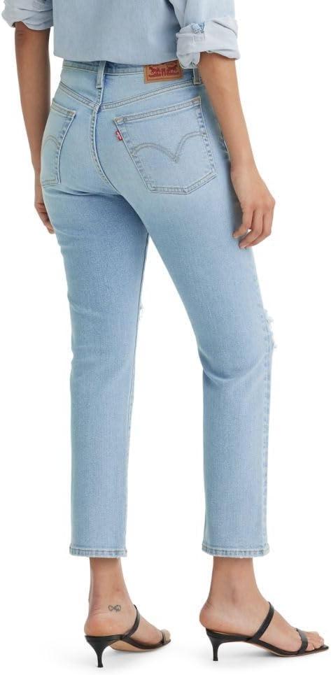 imageLevis Womens Wedgie Straight JeansNew Struck By Lightning
