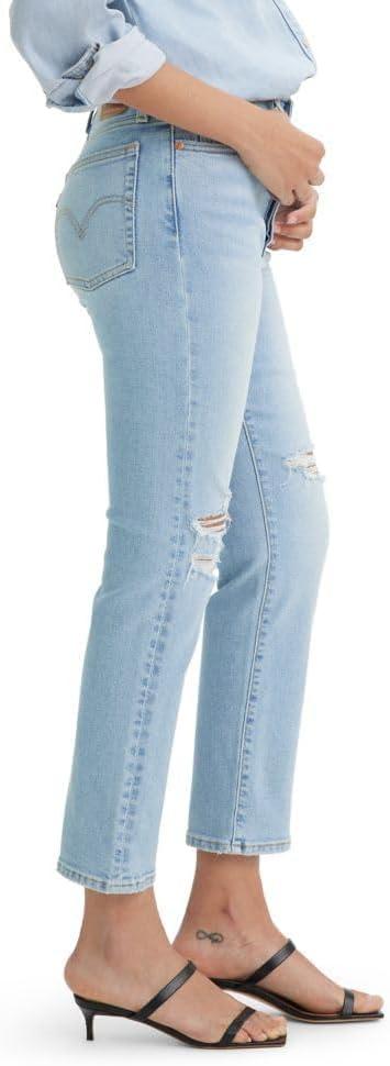 imageLevis Womens Wedgie Straight JeansNew Struck By Lightning