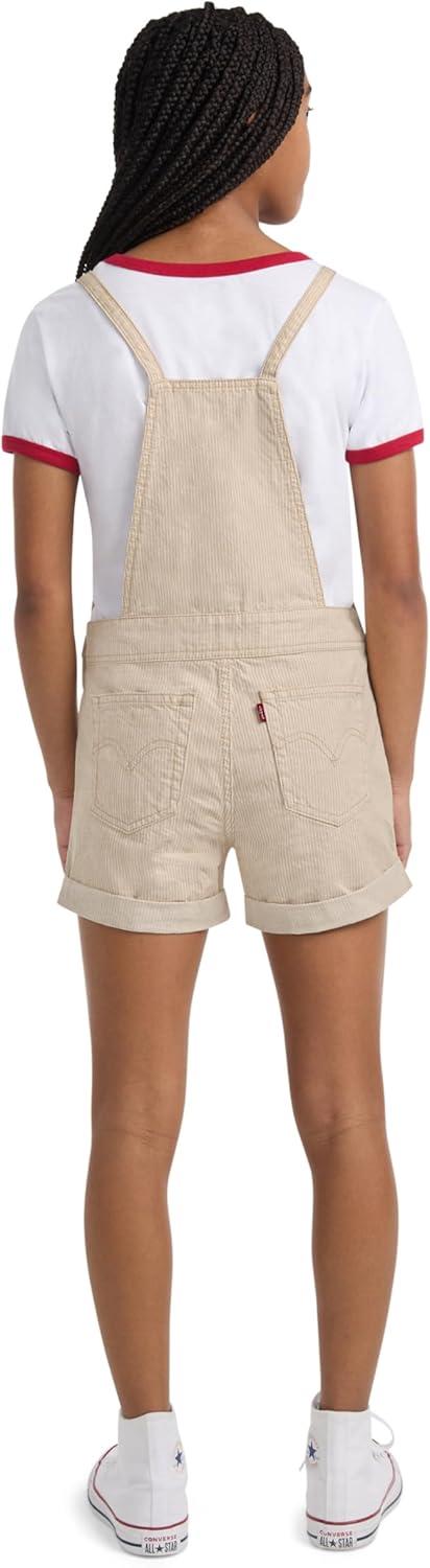 imageLevis babyboys And Baby Denim ShortallIrish Cream