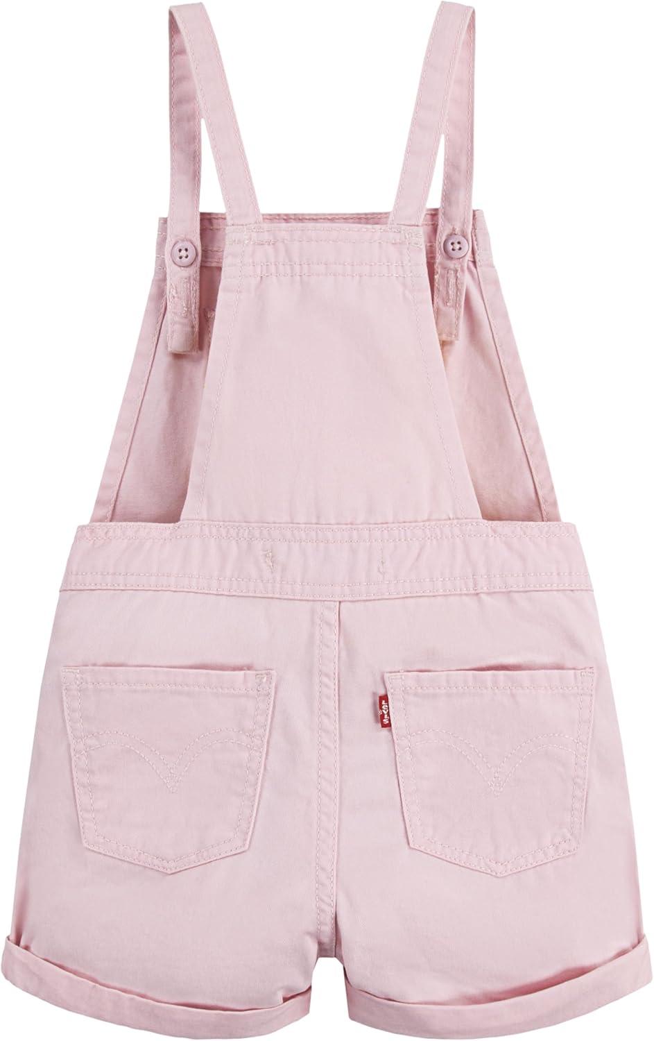 imageLevis babyboys And Baby Denim ShortallRose Shadow
