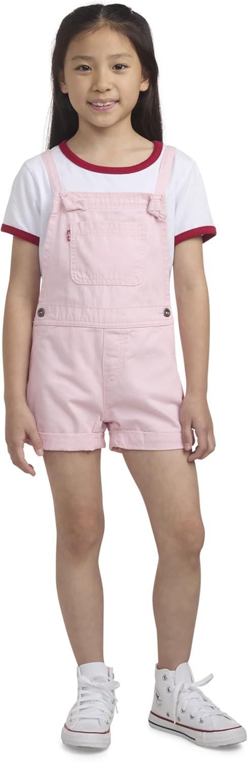 imageLevis babyboys And Baby Denim ShortallRose Shadow