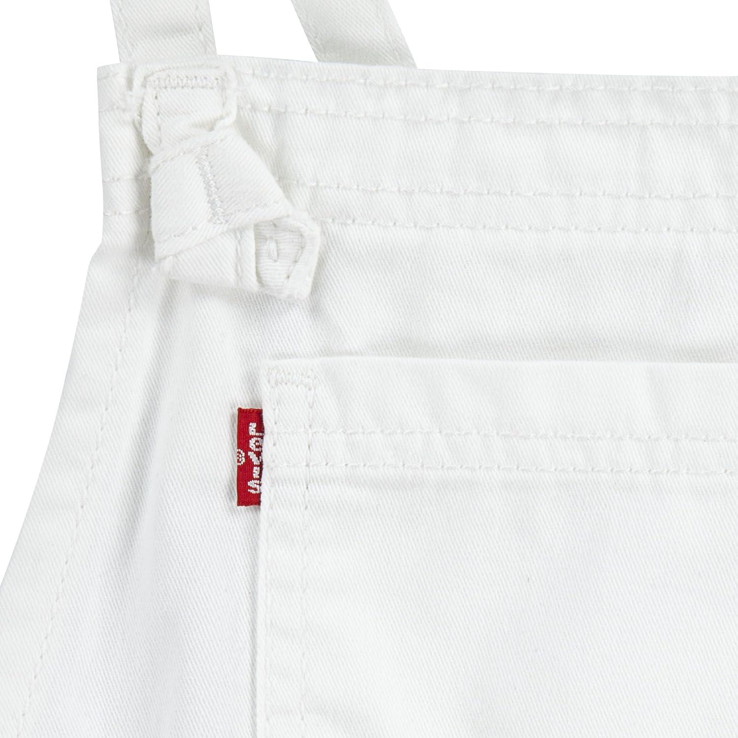 imageLevis babyboys And Baby Denim ShortallWhite