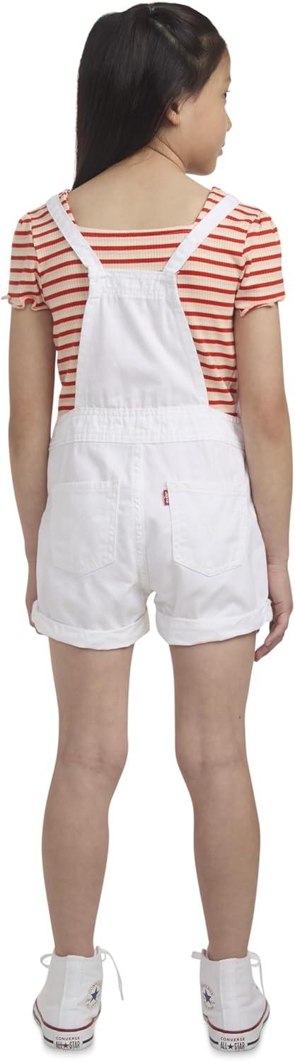 imageLevis babyboys And Baby Denim ShortallWhite
