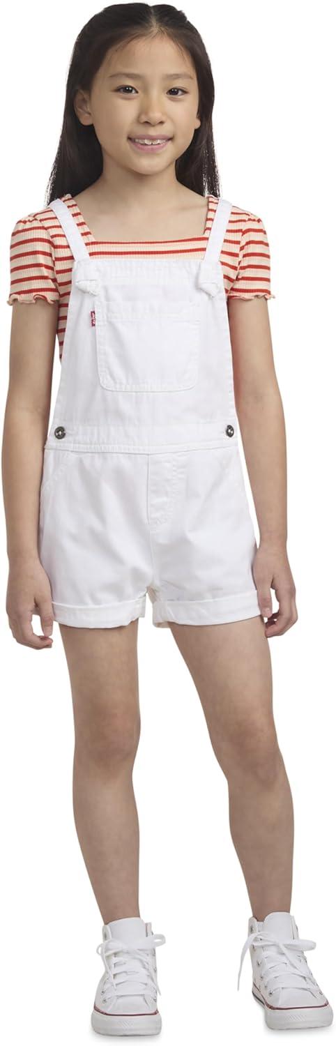 imageLevis babyboys And Baby Denim ShortallWhite