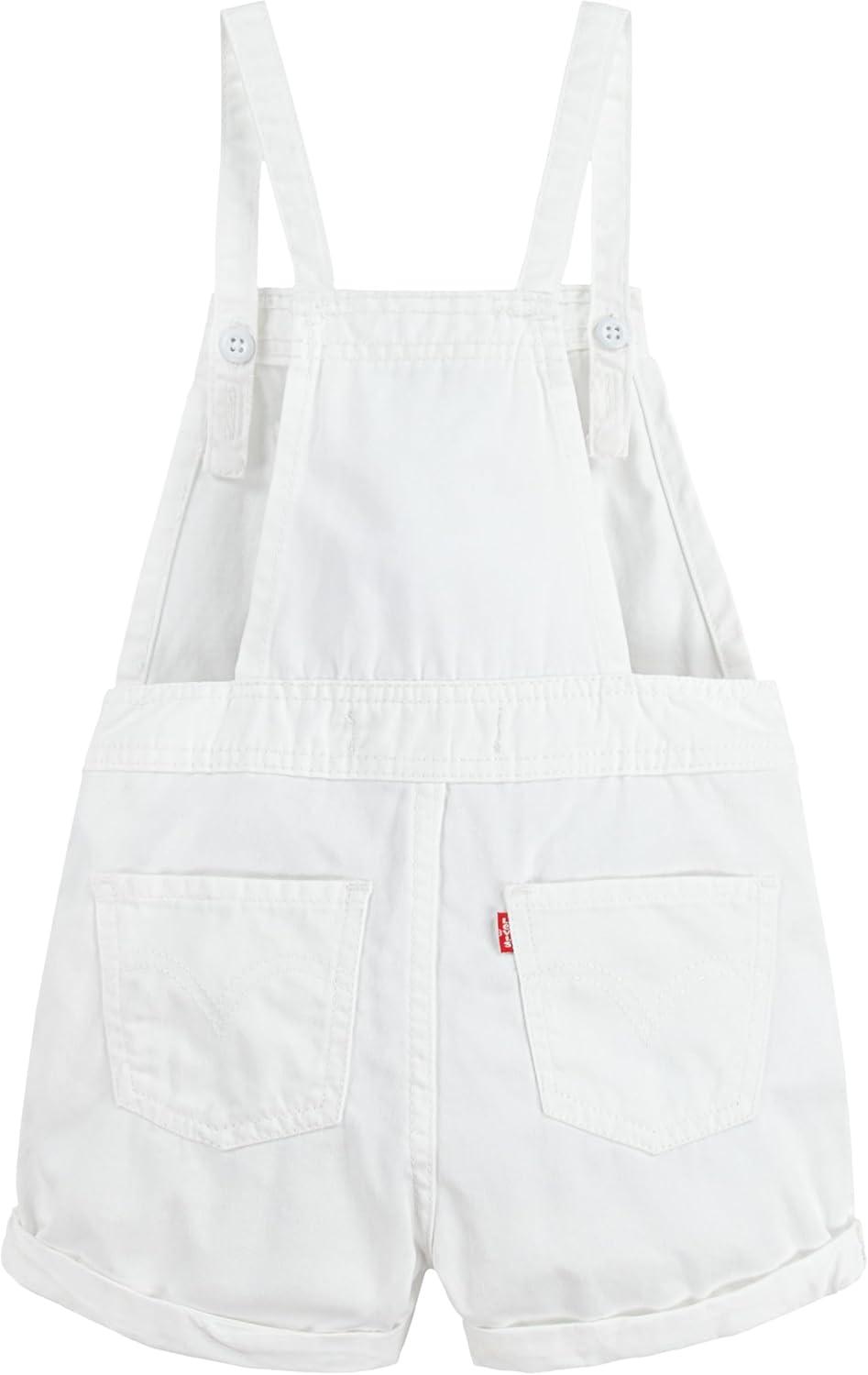 imageLevis babyboys And Baby Denim ShortallWhite